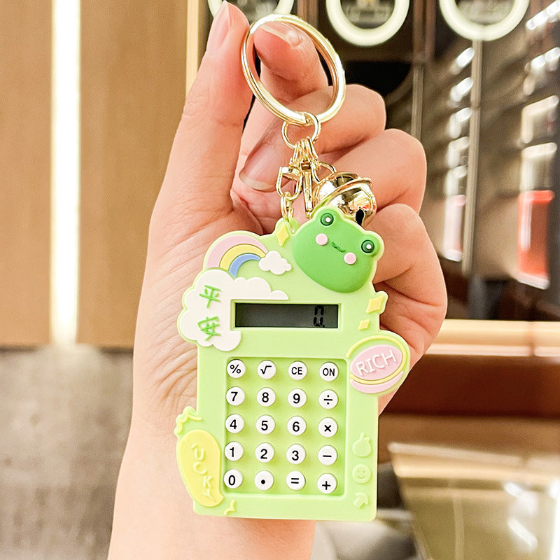 Wholesale Creative Maze Calculator Plastic Keychain
